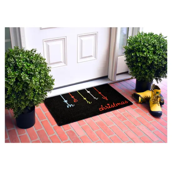 Whimsical Christmas Doormat {4}