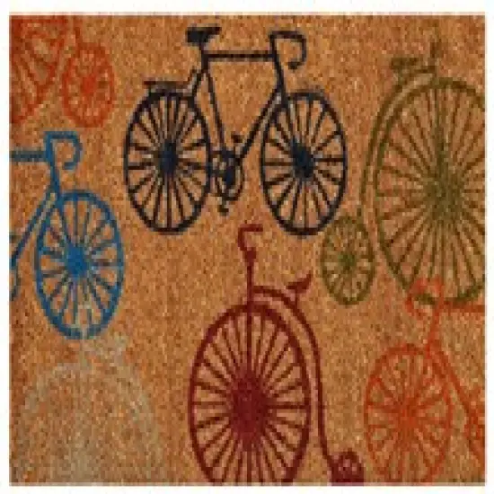 121241729 Bicycles Doormat {1}