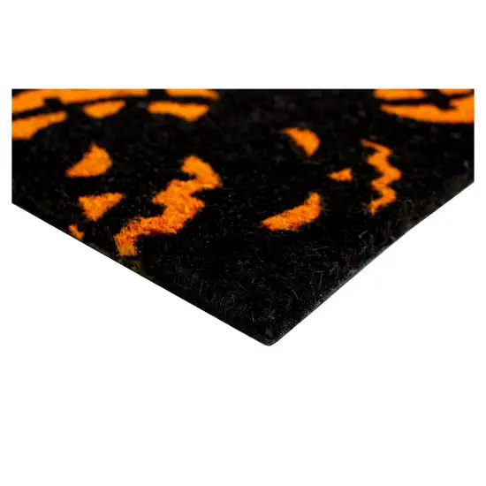 Scary Pumpkins Doormat {2}