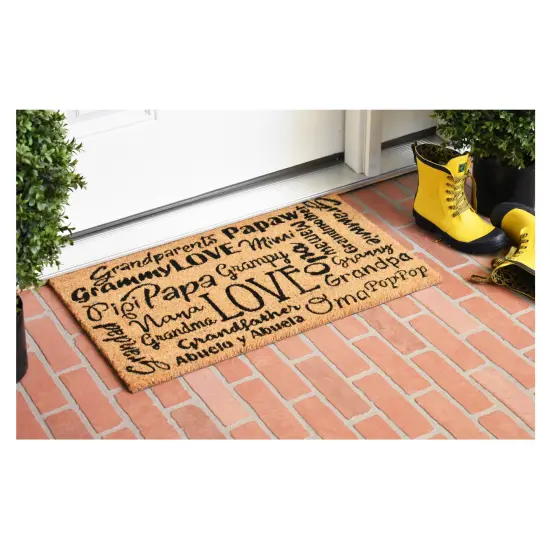 Grandparents Doormat {4}