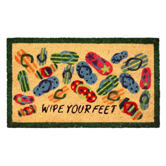 Lots of Flip-Flops Doormat {1}