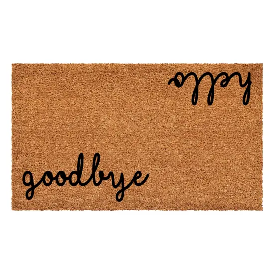 108341729 Hello Goodbye Doormat {1}
