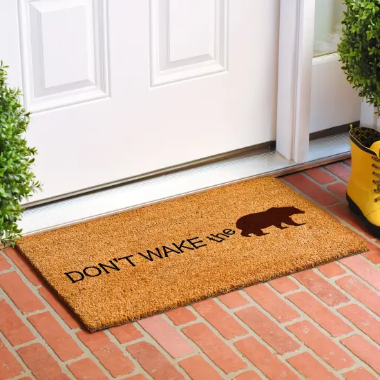 Don't Wake the Bear Doormat {3}