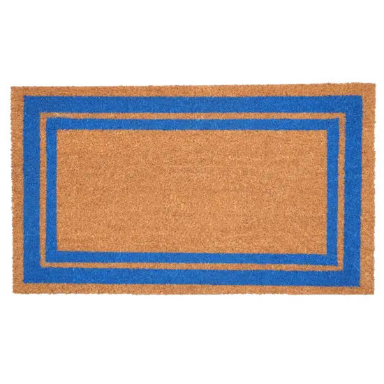 152971830NP Blue Border Doormat {1}
