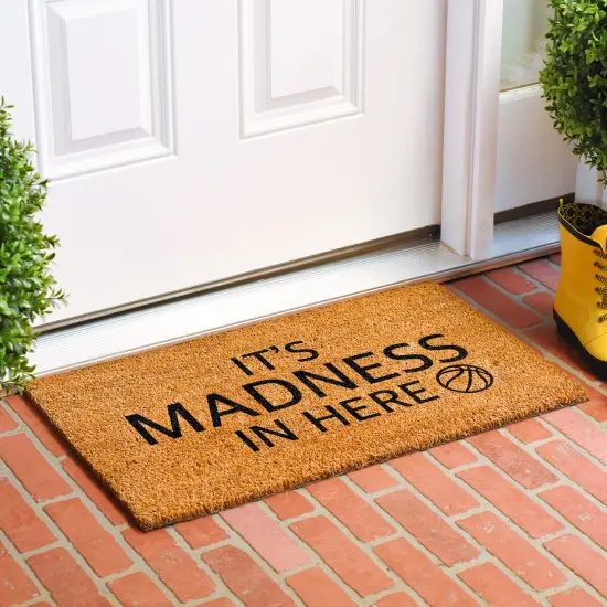 It's Madness in Here Doormat {3}