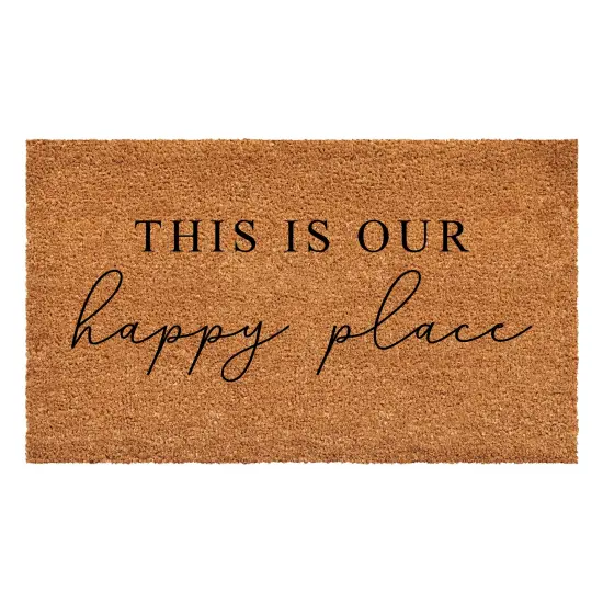 Happy Place Doormat {1}
