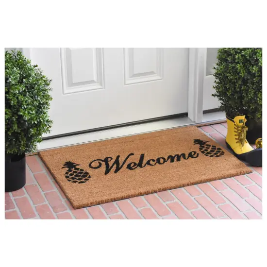102501729 Welcome Pineapples Doormat {3}