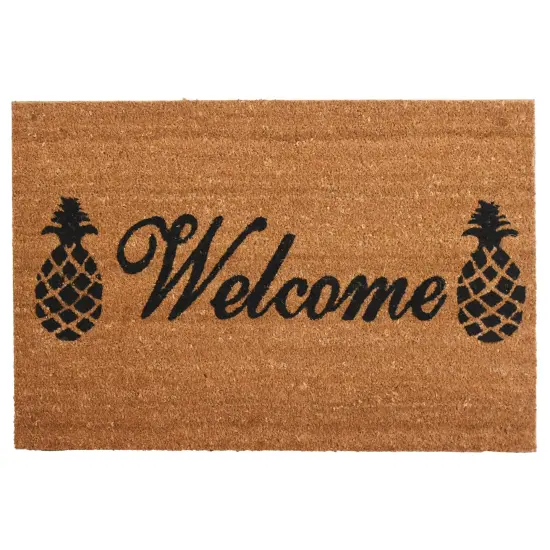 102501729 Welcome Pineapples Doormat {1}