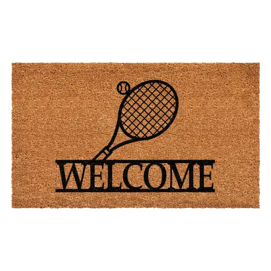 Tennis Welcome Doormat {1}