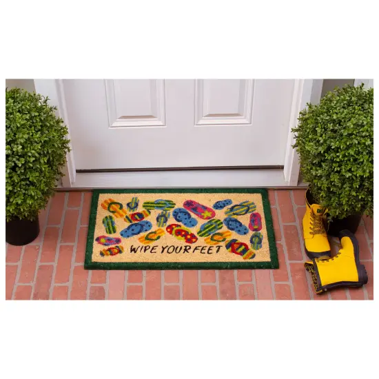 Lots of Flip-Flops Doormat {3}