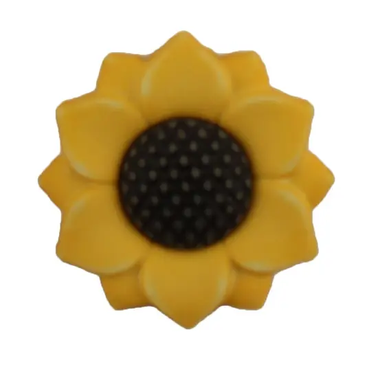 Buttons Galore and More 3D Bulk Buttons - Sunflower - 25 Buttons {1}