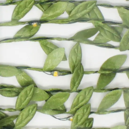 Perfect Holiday Leaf Fairy Lights - Battery Operated Green {3}