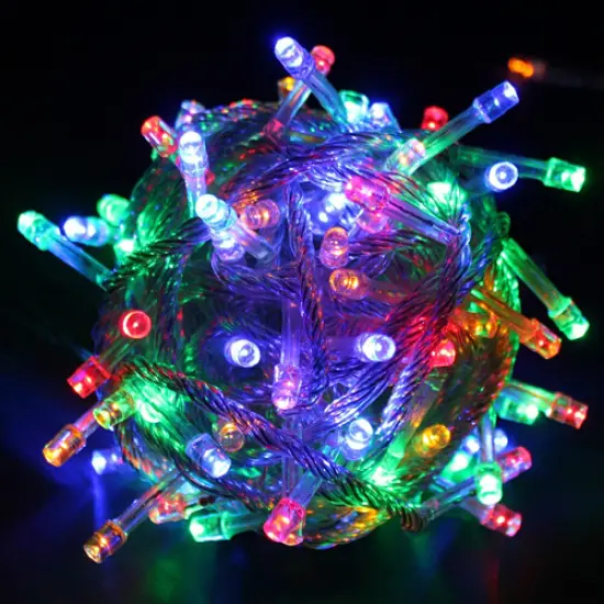 Perfect Holiday 200 LED String Light With Connector Blue {10}