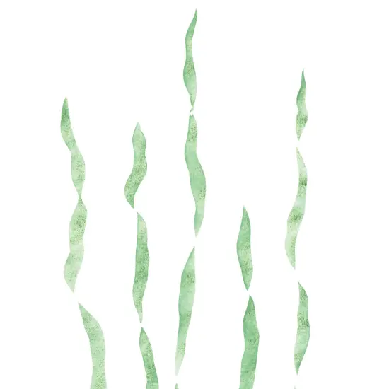 Seaweed Wall Stencil | 2365 by Designer Stencils | Outdoor Stencils | Reusable Art Craft Stencils for Painting on Walls, Canvas, Wood | Reusable Plastic Paint Stencil for Home Makeover | Easy to Use & Clean Art Stencil {2}