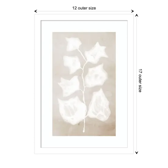 Paper Bark II by Urban Road Wood Framed Wall Art Print {1}