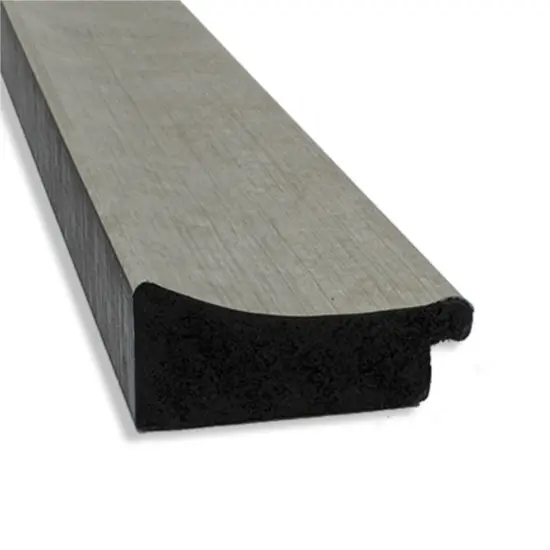 Beveled Bathroom Wall Mirror, Waveline Silver Narrow Frame {2}