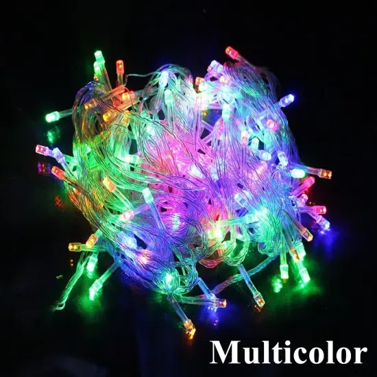 Perfect Holiday 200 LED String Light With Connector Multicolor {1}