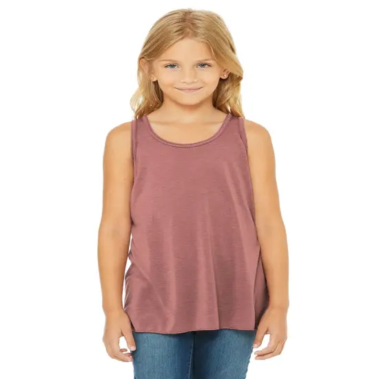 Youth Flowy Racerback Tank {2}