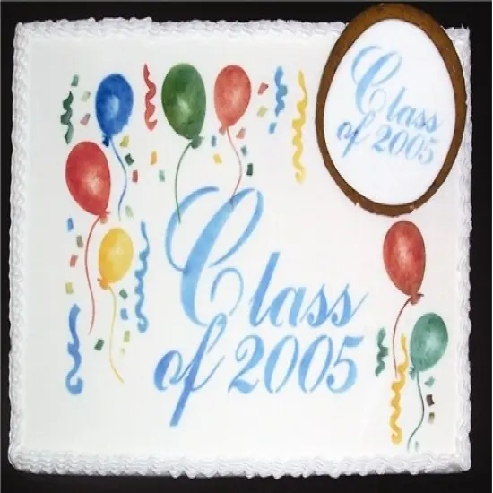 Balloons and Streamers Cake Stencil | C075 by Designer Stencils | Cake Decorating Tools | Baking Stencils for Royal Icing, Airbrush, Dusting Powder | Reusable Plastic Food Grade Stencil for Cakes | Easy to Use & Clean Cake Stencil {2}