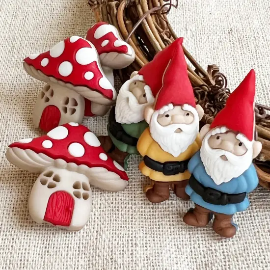 Dress it Up Buttons Fairy Garden Embellishment Assortment {3}