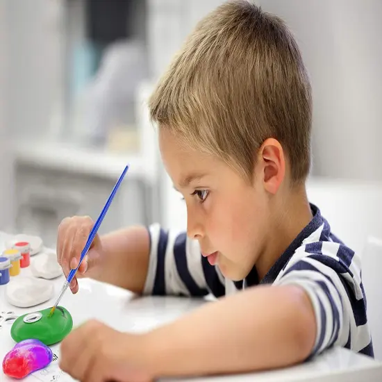 Dan&Darci Rock Painting Kit for Kids - Arts and Crafts for Girls & Boys Ages 6-12 - Craft Kits Art Set - Supplies for Painting Rocks - Best Tween Paint Gift {5}