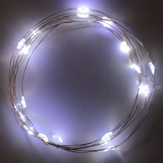 Perfect Holiday 100 LED String Light Copper Wire White {1}