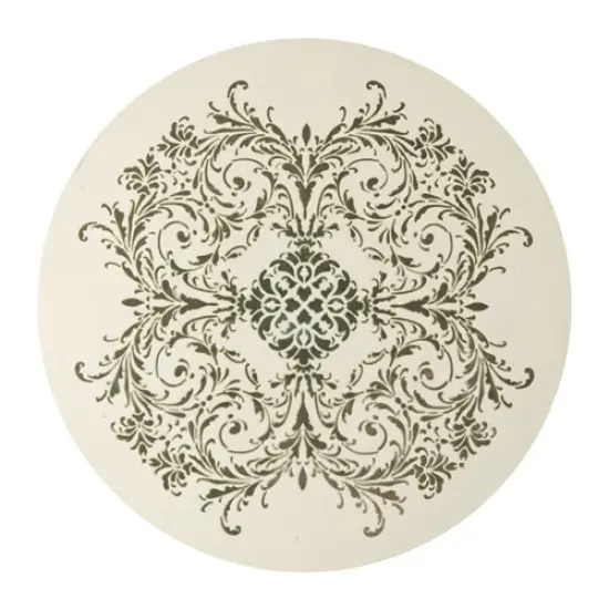 Feathered Medallion Cake Stencil | C222 by Designer Stencils | Cake Decorating Tools | {3}