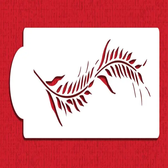 Wheat Cake Stencil | C217 by Designer Stencils | Cake Decorating Tools | {3}