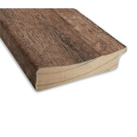 Beveled Wood Bathroom Wall Mirror, Owl Brown Frame {2}