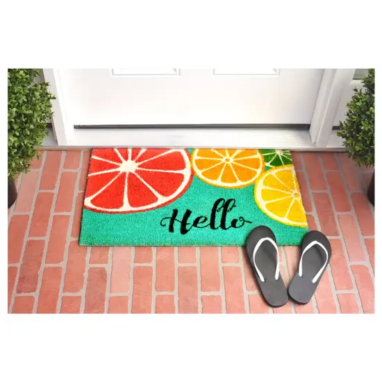 Fruit Hello Doormat {3}