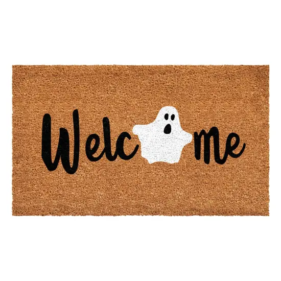 Welcome Ghost Doormat {1}