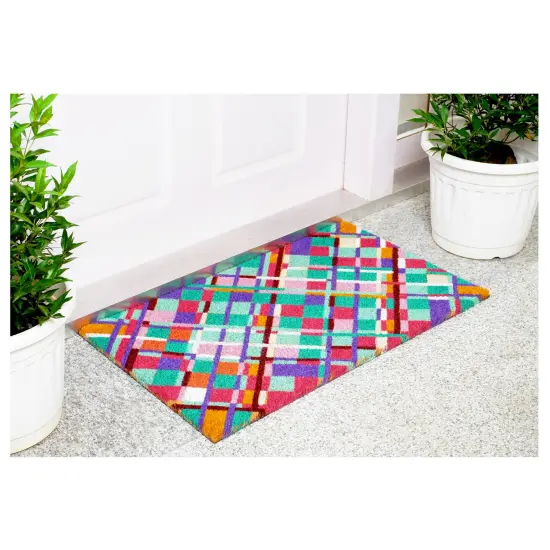 Jazzy Abstract Doormat {2}