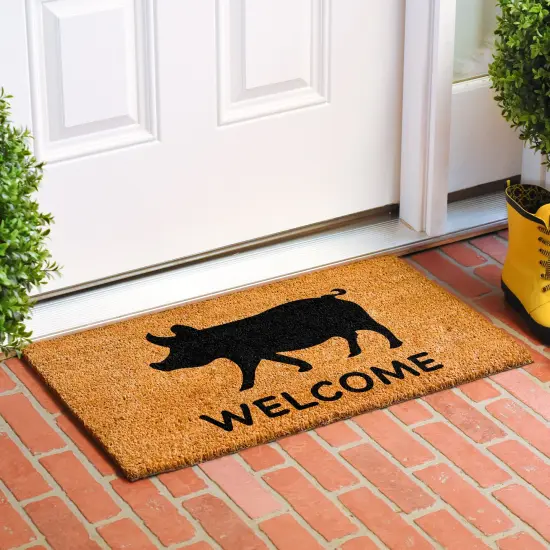 Piggy Doormat {2}