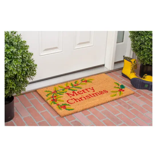 Merry Christmas Doormat {3}
