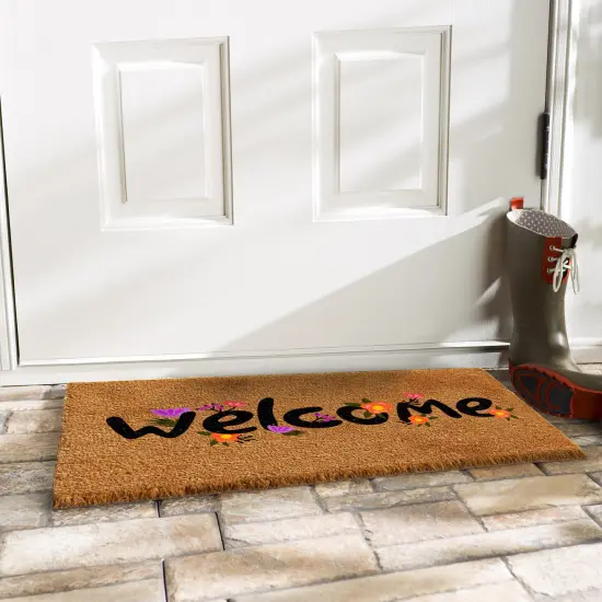 Spring Welcome Doormat {4}