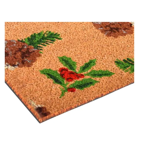 Christmas Berries Doormat {4}
