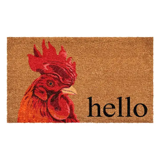 Rooster Doormat {1}