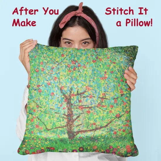 Gustav Klimt Apple Tree Counted Cross Stitch Pattern {3}