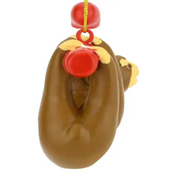 Tree Buddees Candy Cane Sloth Animal Christmas Ornaments {5}