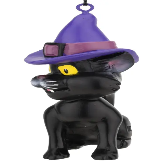 Tree Buddees Black Cat Halloween Ornament {4}