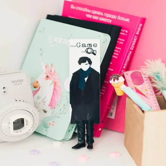 Sherlock Holmes, Gift Unique Bookmark, Handmade Bookmark, Father Gift, Book Accessories for Friend {2}