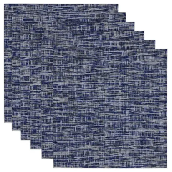 DII Stonewash Blue Buffalo Check Tablecloth {1}