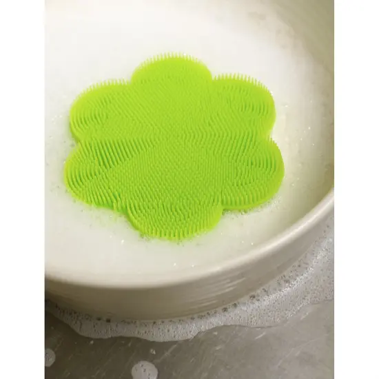 RSVP Intl Silicone Soft Scrub - Green {2}