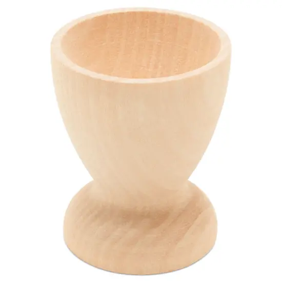 Wooden Egg Cup Holders with Wood Eggs, Spring & Easter D&eacute;cor Crafts |Woodpeckers {3}