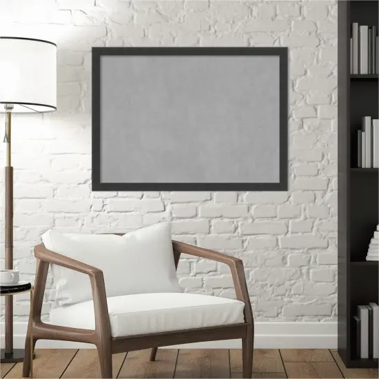 Magnetic Boards, Home Office Boards Mezzanotte Black Framed Organization Boards {6}