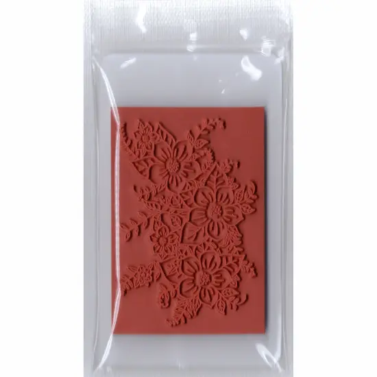 Deep Red Stamps Periwinkle Rubber Cling Stamp 2.2 x 3.2inches {4}