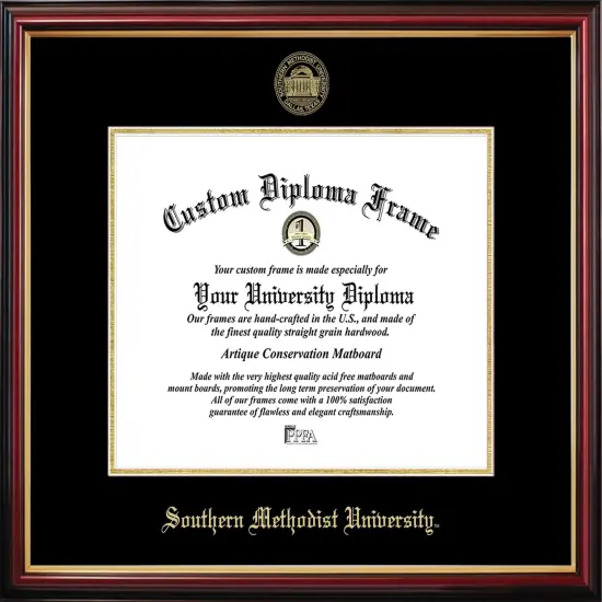 Southern Methodist University Petite Diploma Frame {1}