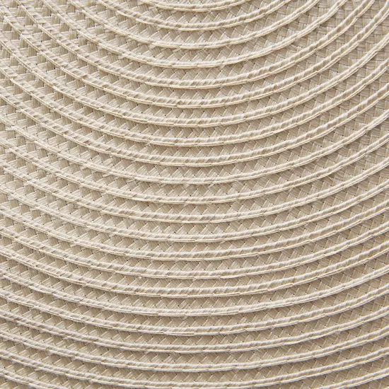 PLACEMAT ROUND WOVEN NATURAL Set of 6 {3}