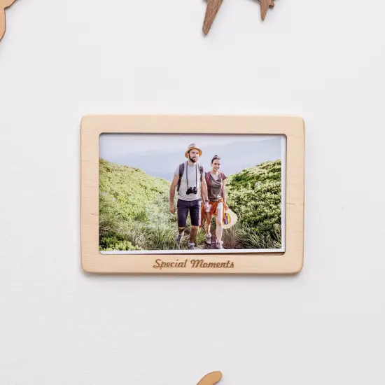 Set of 9 Wooden Photo Frames, Picture Frames, Polaroid Frame, Home Wall decor, Photo Frames for Wall, Christmas Gift {5}