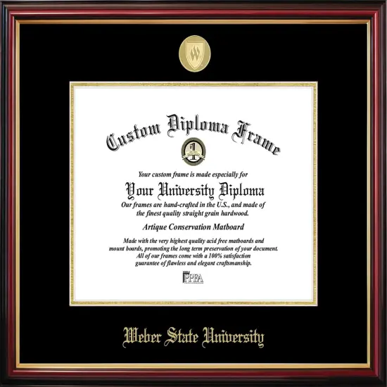 Weber State Petite Diploma Frame {1}